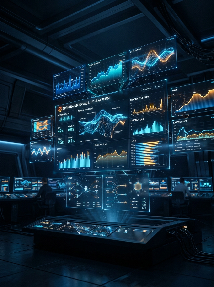 Grafana Observability & Dashboards